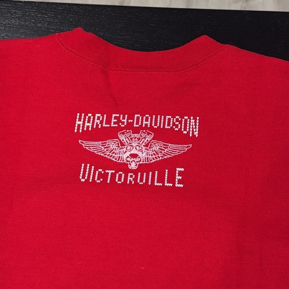 Harley-Davidson Printed Crewneck Skull Christmas Sweater - 4XL - Picture 4 of 7